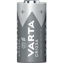 1 pile électronique CR123A - VARTA