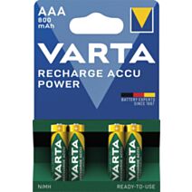 4 piles rechargeables 56703 AAA - VARTA