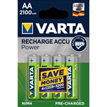 4 piles rechargeables 56706 AA - VARTA