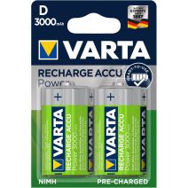 Pile Accu Varta Hr20 D 3000 Mah Blister2 VARTA