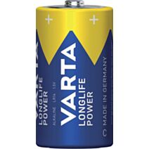 2 Piles alcaline Longlife power LR14/C 1,5V - VARTA