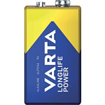 1 pile alcaline 6LR61 9V High Energy VARTA