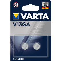 2 Piles Bouton V13GA/LR44 - VARTA