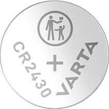 2 piles lithium CR2430 - VARTA