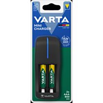 Mini chargeur + 2 aaa 800mah VARTA