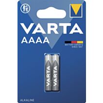 2 piles alcaline Longlife Power AAAA - VARTA