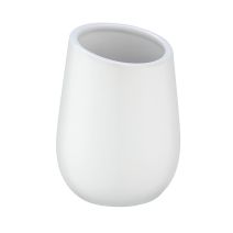 Gobelet brosse à dents Badi céramique blanc - WENKO