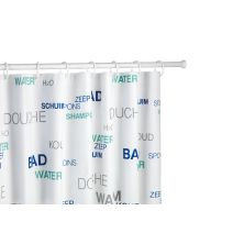 Barre de douche télescopique Ø20mm 70-115cm blanc