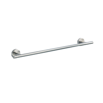 Porte-serviettes 1 barre fixe Bosio inox chromé mat - WENKO