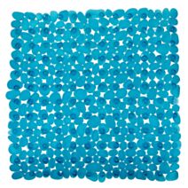 Tapis antidérapant pour douche paradise pétrole 54x54 cm