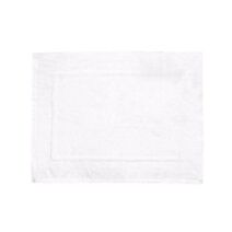 Tapis de bain coton Paradise 50x70cm très absorbant blanc - WENKO