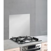 Fond de hotte en verre 60x70cm argent WENKO