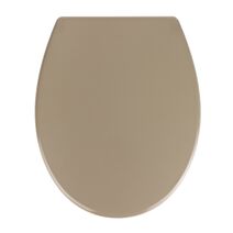 Abattant samos taupe Easy close duropl - WENKO
