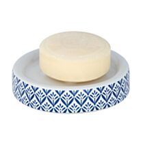 Porte-savon Lorca céramique bleu - WENKO