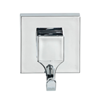 2 Crochets angulaires brillants Vacuum-Loc