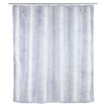 Rideau de douche 180x200 cm concrete polyester