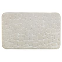 Tapis de bain Memory Foam 50x80cm Pebbles beige - WENKO 