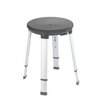 Tabouret sdb rond rotatif secura premium