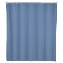 Rideau de douche 180x200 PEVA Uni gris/bleu WENKO