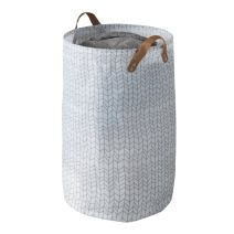 Panier à linge Geo blanc - WENKO