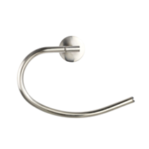 Anneau Porte-serviettes Cuba inox chromé mat - WENKO