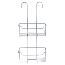 Serviteur douche suspendu Milo chromé 2 niveaux - WENKO