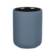 Gobelet salle de bain Avellino céramique bleu - WENKO