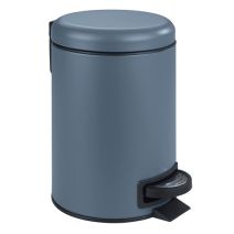 Poubelle à pédale Leman Slate Blue 3L - WENKO 