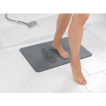 Tapis de bain Simi gris 60x39cm - WENKO