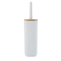 Brosse WC Rotello plastique bambou blanc - WENKO