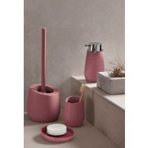 Porte savon Badi céramique vieux rose
