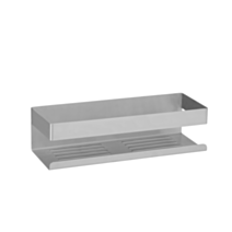 Étagère Turbo-Loc Genova chrome mat 1 niveau - WENKO