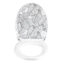 Abattant WC Samoa frein de chute duroplast multicolore 38x45cm