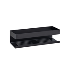 Étagère Turbo-Loc Genova noir inox 1 niveau - WENKO