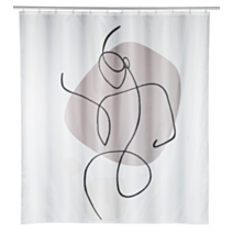 Rideau de douche Ladyline multicolore 180x200cm