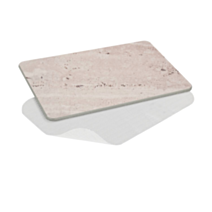 Tapis de bain Puna 60x39cm terre diatomée gris