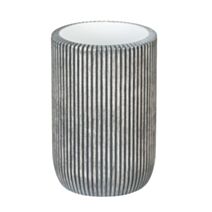 Gobelet Antella polyresine gris - WENKO