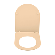 Abattant Galati beige mat Duroplast - WENKO