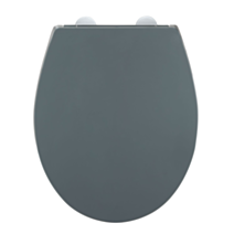 Abattant WC Ostuni thermoplast gris - WENKO