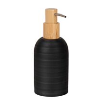 Distributeur de savon Altavalle bambou noir - WENKO