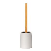 Brosse WC Altavalle bambou blanc - WENKO