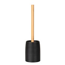 Brosse WC Altavalle bambou noir - WENKO