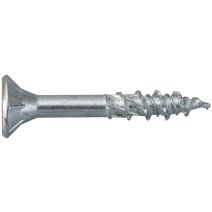 Vis Formel F 2.0, 5 x 40, av. embout HX, filetage partiel, acier zingué