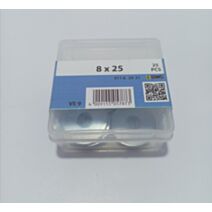 Rondelle carrossier, 8 x 25, acier zingué