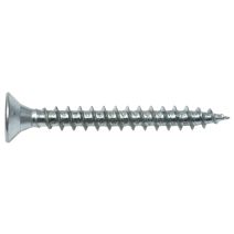 Vis bois  filetage total acier zingué 5 x 30 mm