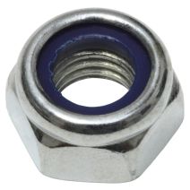 Écrou frein M5, acier zingué, DIN 985
