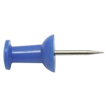 Punaise à tête plastique, multicolore, 7 x 23,5