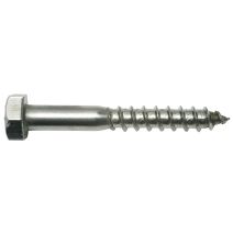 Tirefond Tirefond 6 pans Inox A2 6 x 40 mm