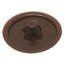 Cache-vis pour vis empr. PZ, noir profond, PZ 3, plastique