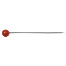 Épingle à tête multicolore 0,6 x 32